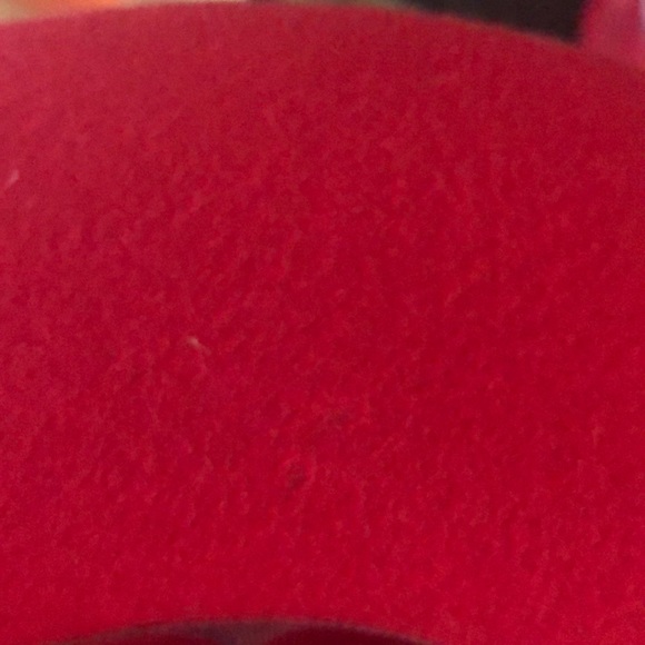 Vintage Georgi Felted Red Hat - Picture 7 of 7